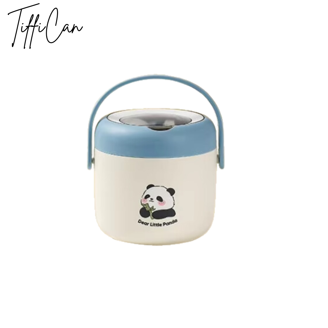 Tiffican -Panda Breakfast Soup Cup/ Lunch Box